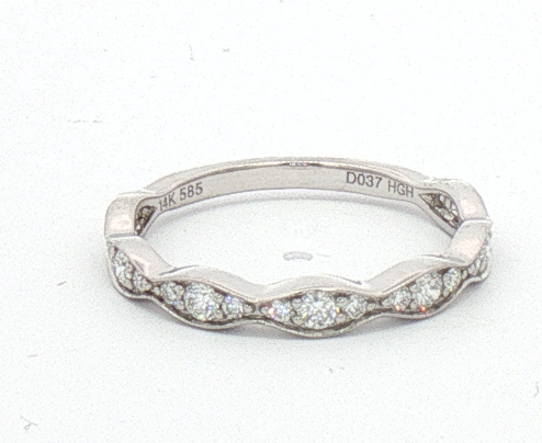 White Gold Diamond Band