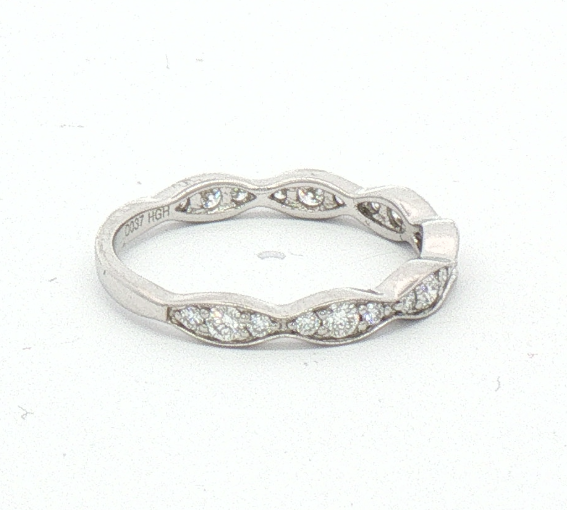 White Gold Diamond Band